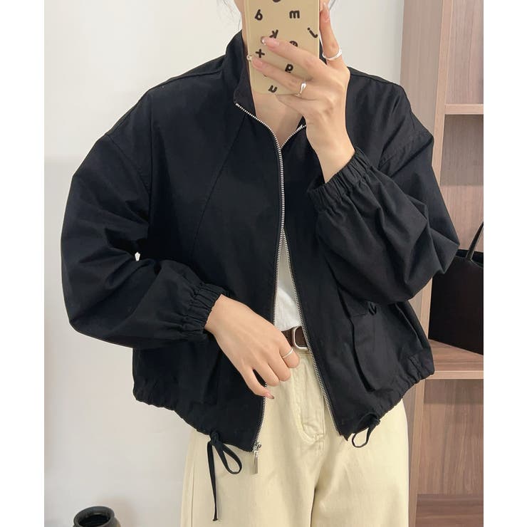 ウエストギャザージャケット | aimoha  | 詳細画像15 