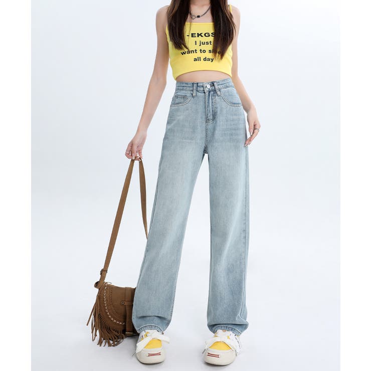 【Aimoha】ストレートレッグジーンズ | aimoha  | 詳細画像14 