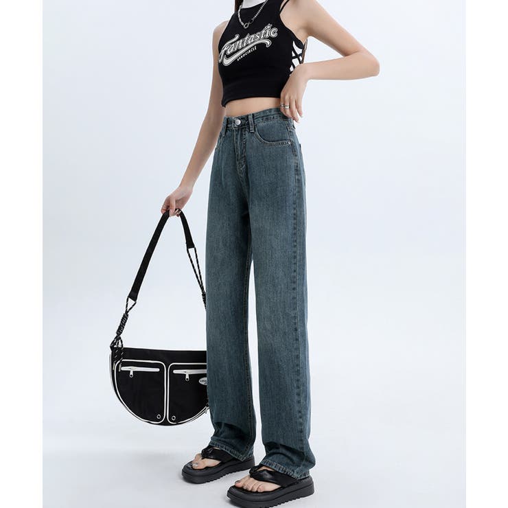 【Aimoha】ストレートレッグジーンズ | aimoha  | 詳細画像26 