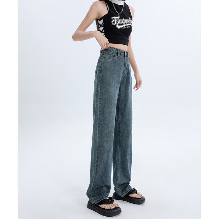 【Aimoha】ストレートレッグジーンズ | aimoha  | 詳細画像29 