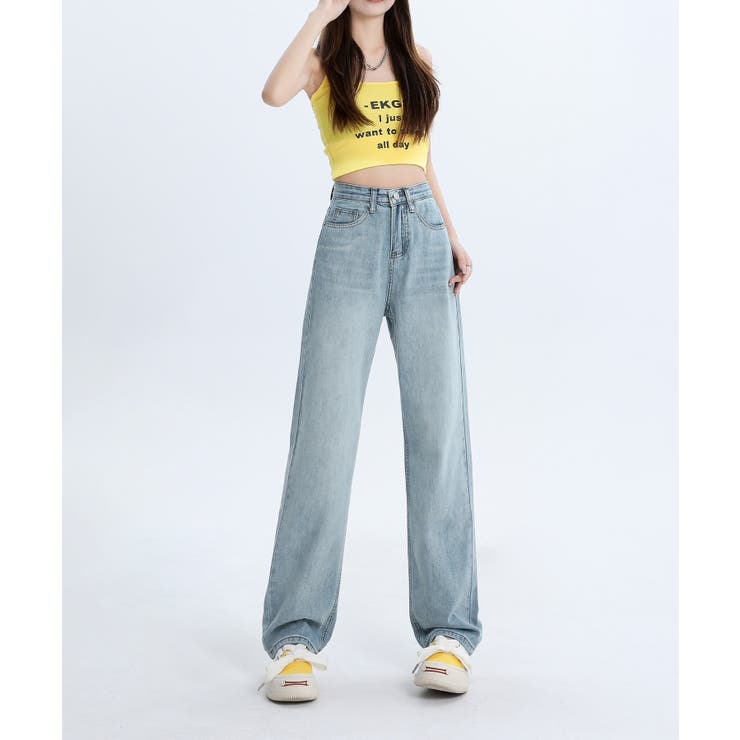 【Aimoha】ストレートレッグジーンズ | aimoha  | 詳細画像36 