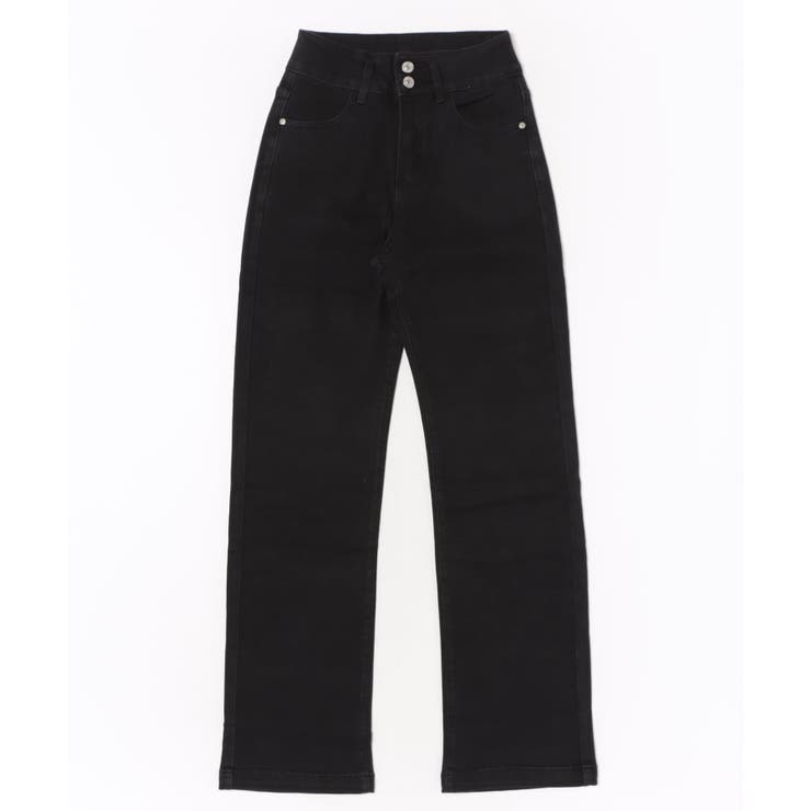 【Aimoha】ダブルボタンハイウエストジーンズ | aimoha  | 詳細画像2 