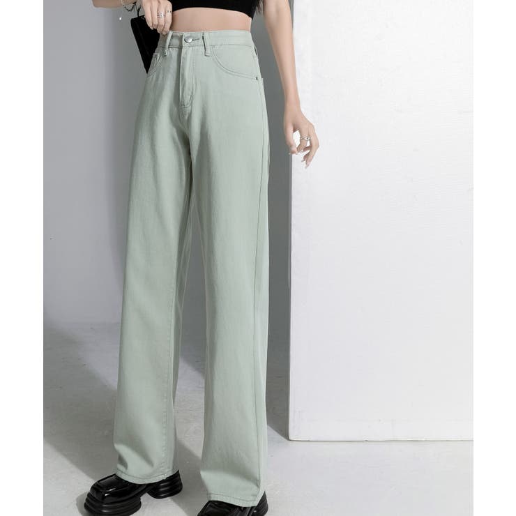 【Aimoha】クラシックなストレートジーンズ | aimoha  | 詳細画像15 