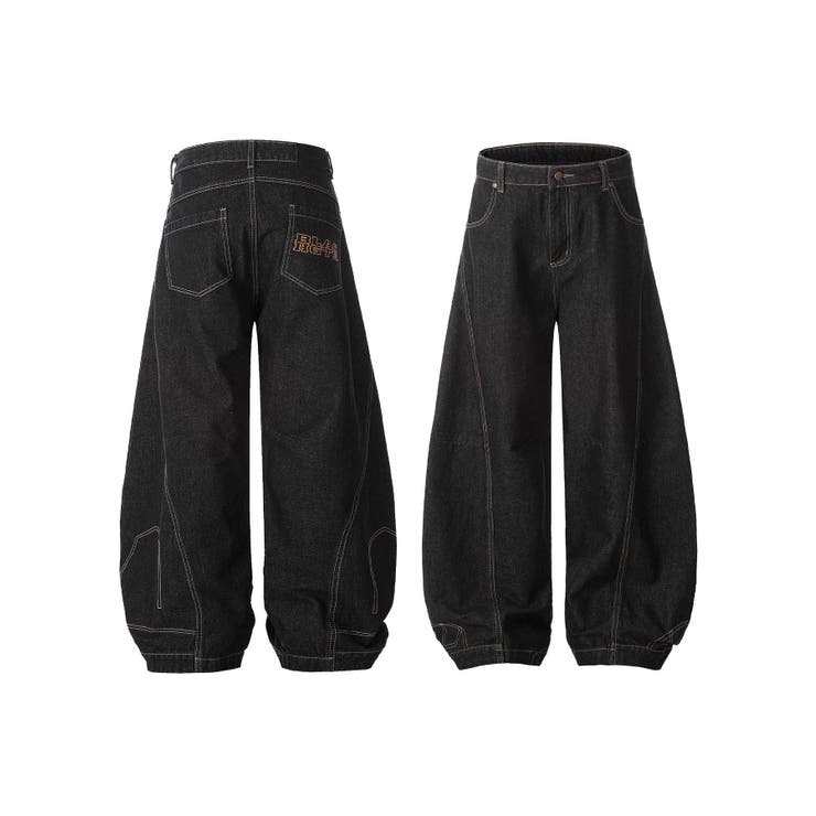 Cloth&Cross デニム バルーンリメイクパンツ サイズS ハグオーワー Cloth&Cross デニム バルーンリメイクパンツ サイズS