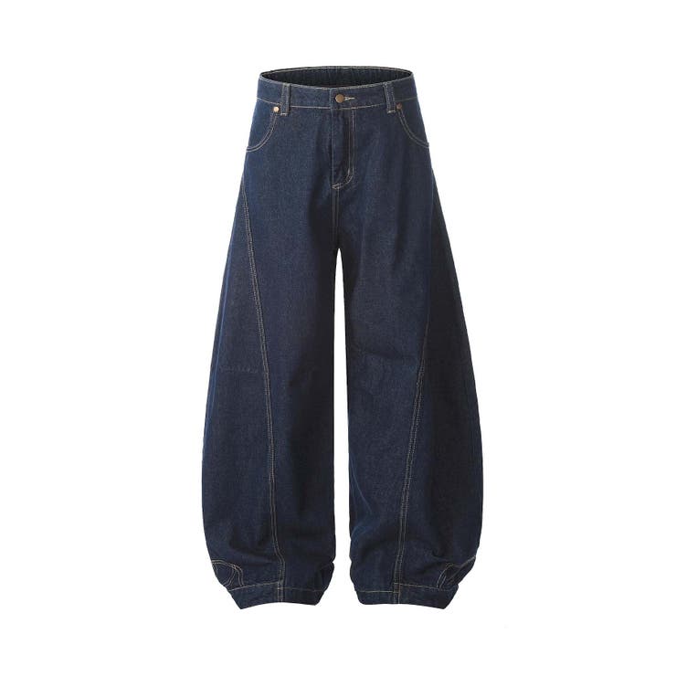 Cloth&Cross デニム バルーンリメイクパンツ サイズS