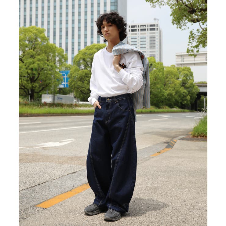 Cloth&Cross デニム バルーンリメイクパンツ サイズS ハグオーワー Cloth&Cross デニム バルーンリメイクパンツ サイズS