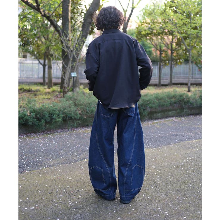 Cloth&Cross デニム バルーンリメイクパンツ サイズS ハグオーワー Cloth&Cross デニム バルーンリメイクパンツ サイズS