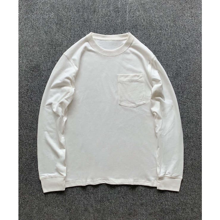 ホワイト | aomoha MEN ソフトタッチロングT | aimoha men