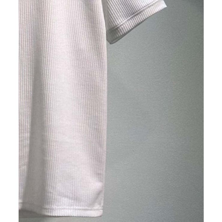 【aimoha MEN】スリットネックTシャツ | aimoha men | 詳細画像5 
