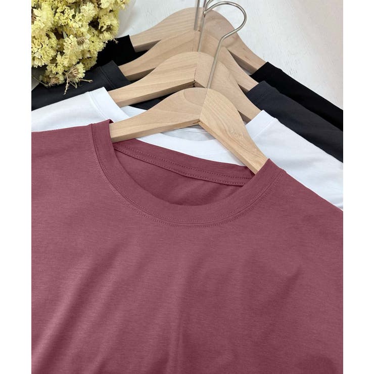 【aimoha MEN】ベーシックモダールTシャツ | aimoha men | 詳細画像11 