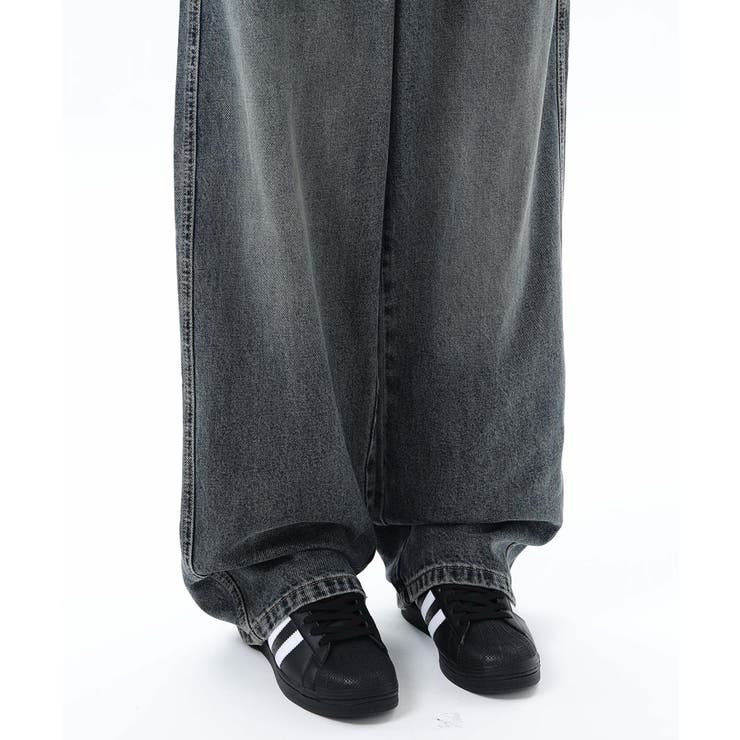 【aimoha neo】Grunge Style Wide Jeans | aimoha men | 詳細画像9 