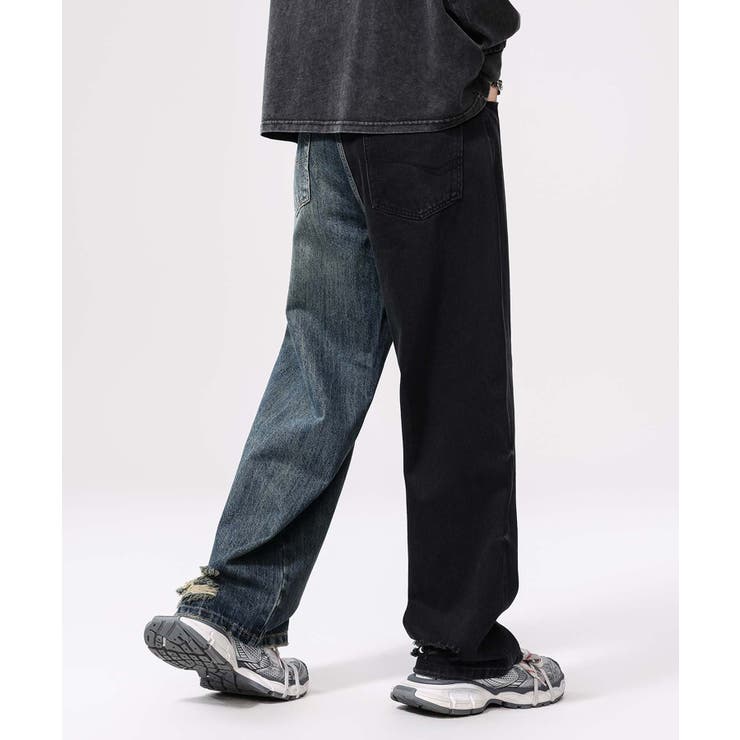 【aimoha neo】Urban Patchwork Denim | aimoha men | 詳細画像9 