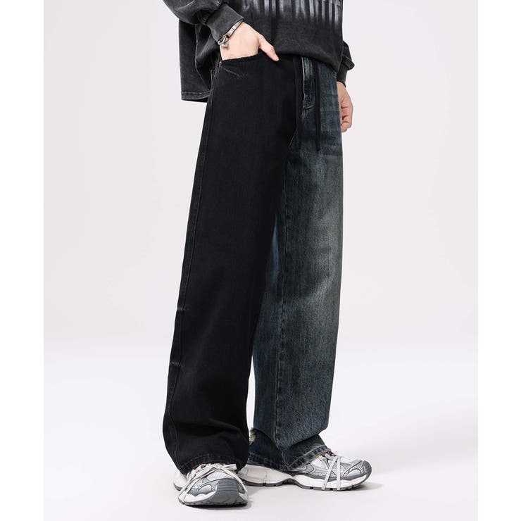 【aimoha neo】Urban Patchwork Denim | aimoha men | 詳細画像2 