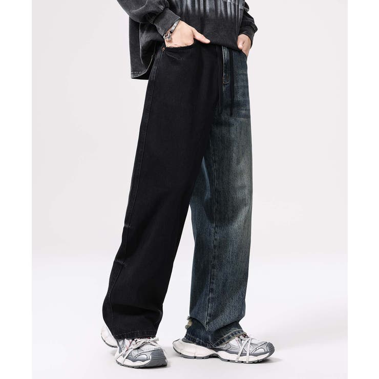 【aimoha neo】Urban Patchwork Denim | aimoha men | 詳細画像3 