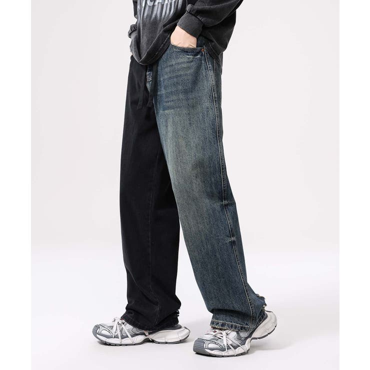 【aimoha neo】Urban Patchwork Denim | aimoha men | 詳細画像5 