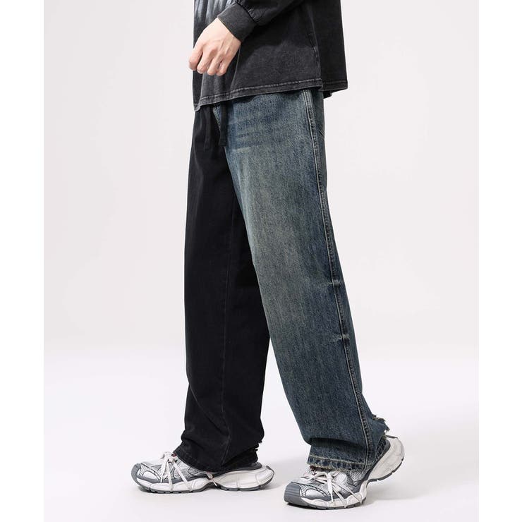 【aimoha neo】Urban Patchwork Denim | aimoha men | 詳細画像6 