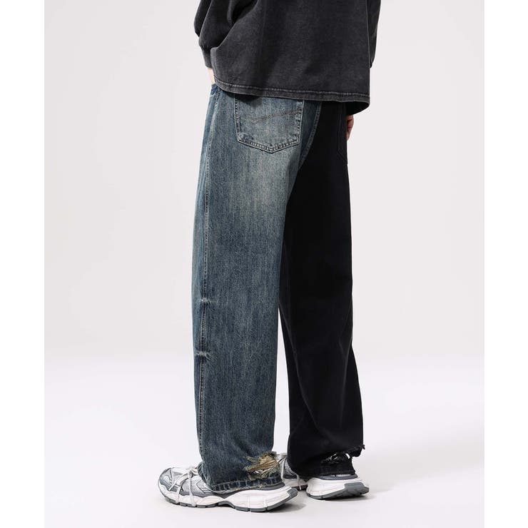 【aimoha neo】Urban Patchwork Denim | aimoha men | 詳細画像7 