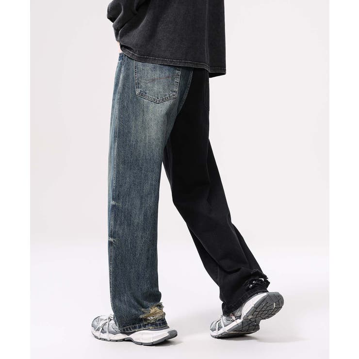 【aimoha neo】Urban Patchwork Denim | aimoha men | 詳細画像8 