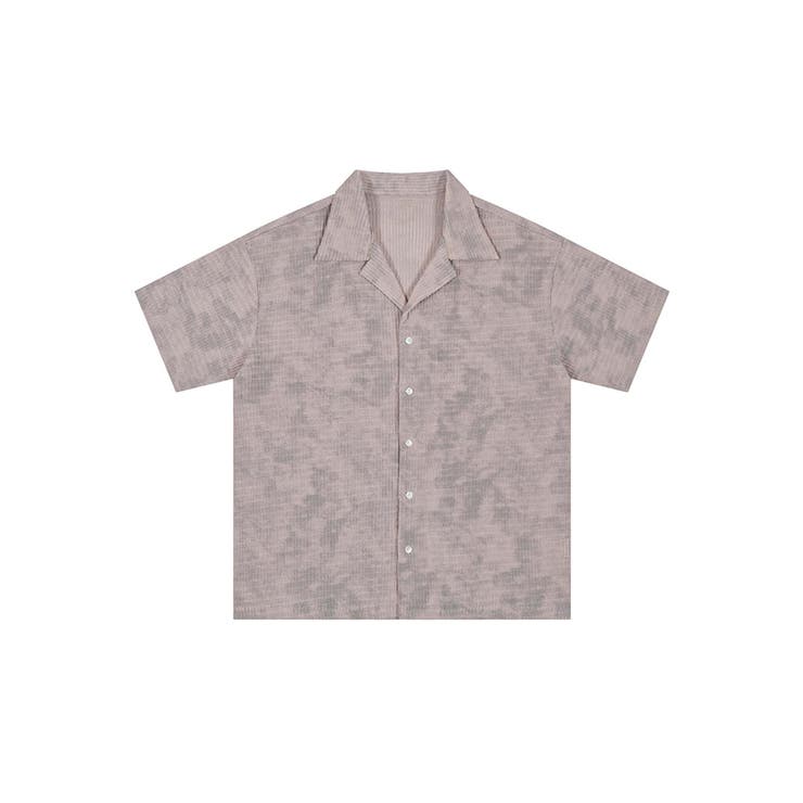【aimoha neo】Pastel Grayish Camo Shirt | aimoha men | 詳細画像3 
