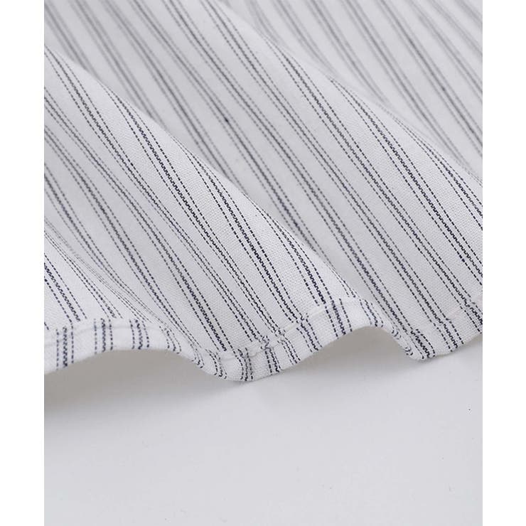 【aimoha neo】Dual Tone Stripe Shirt | aimoha men | 詳細画像5 