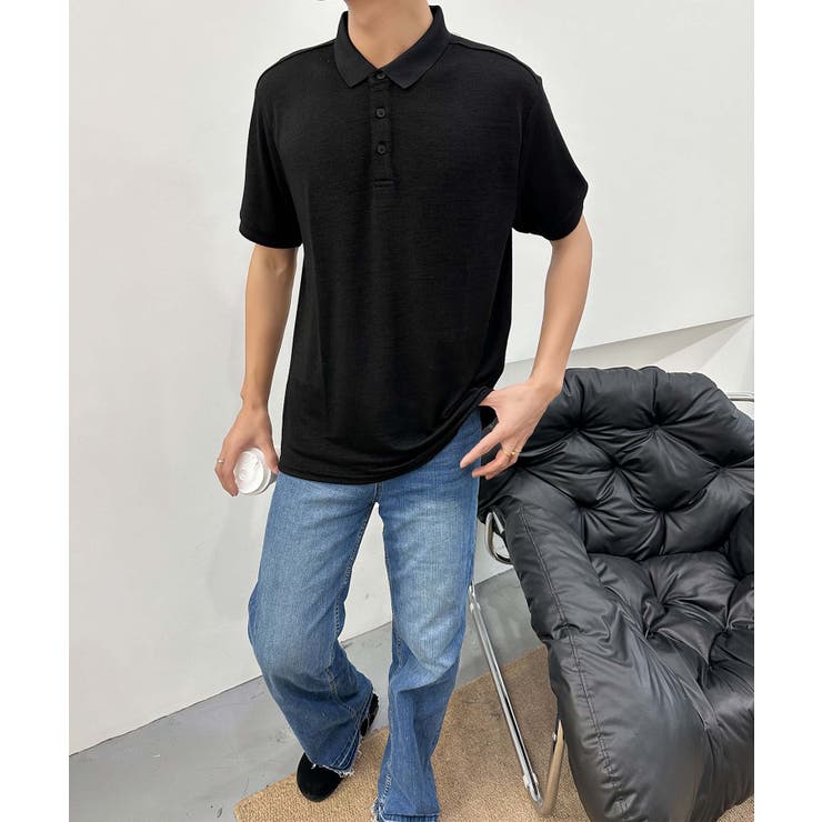 aimoha men ソフトタッチデイリーポロシャツ | aimoha men | 詳細画像12 