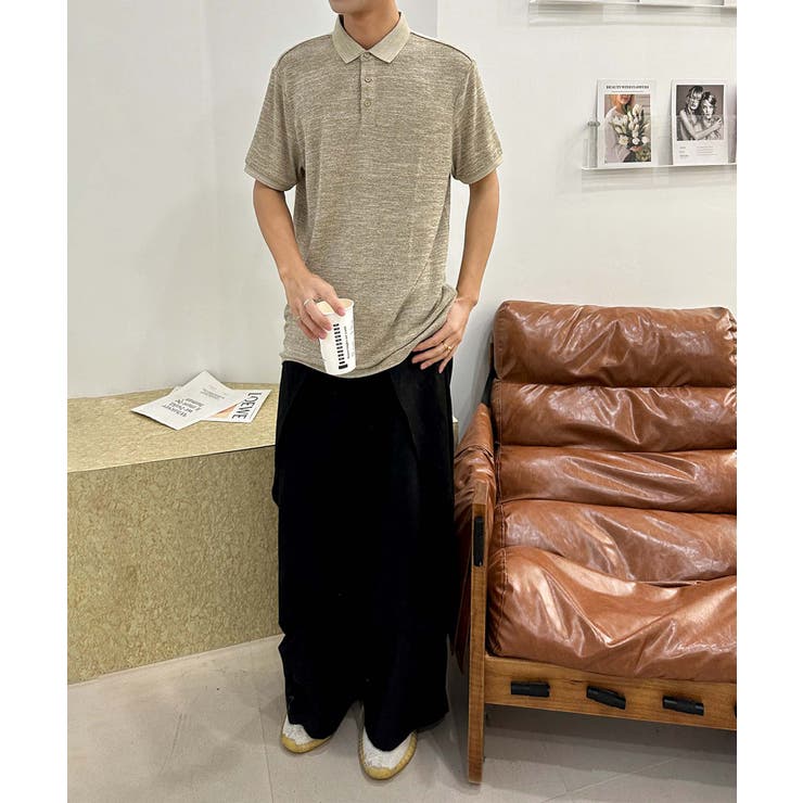 aimoha men ソフトタッチデイリーポロシャツ | aimoha men | 詳細画像5 