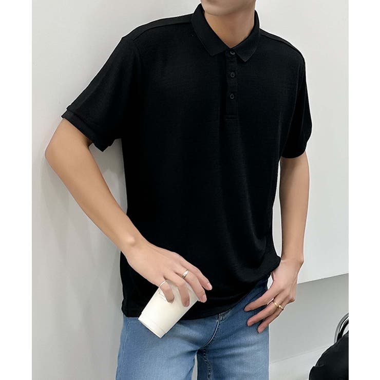 aimoha men ソフトタッチデイリーポロシャツ | aimoha men | 詳細画像8 