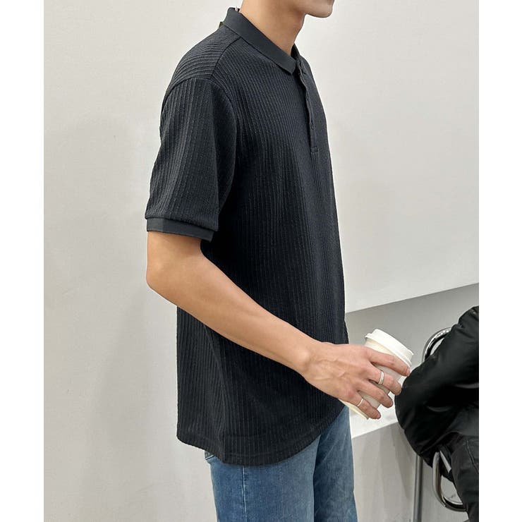 aimoha men リラックスフィットポロトップス | aimoha men | 詳細画像10 