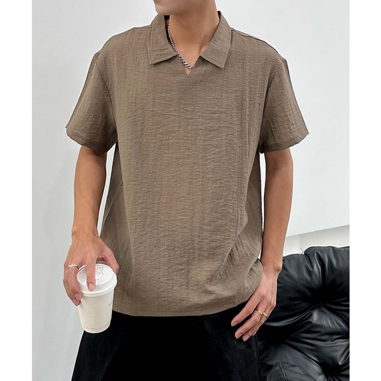 モカ | 【aimoha neo】Urban Polo Shirt | aimoha men