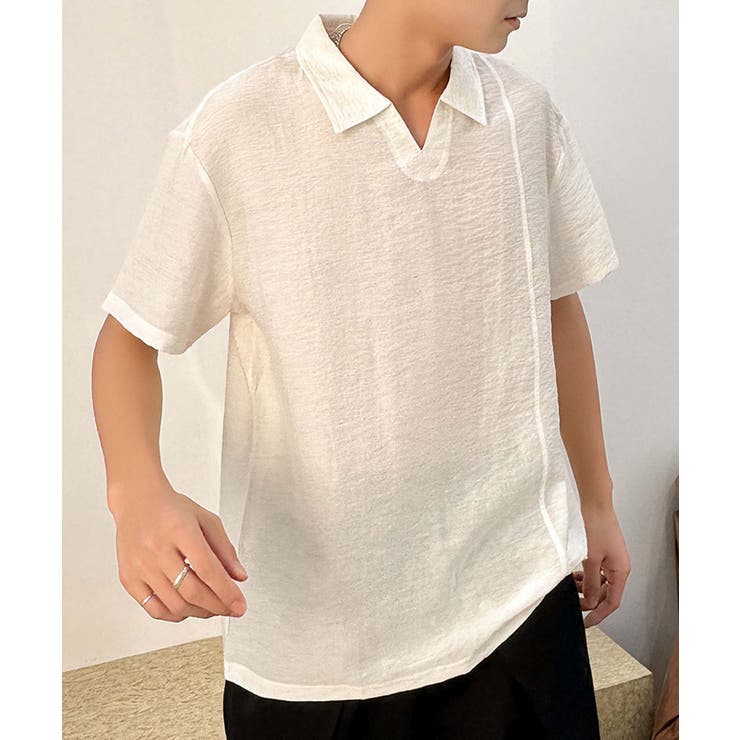 ホワイト | 【aimoha neo】Urban Polo Shirt | aimoha men