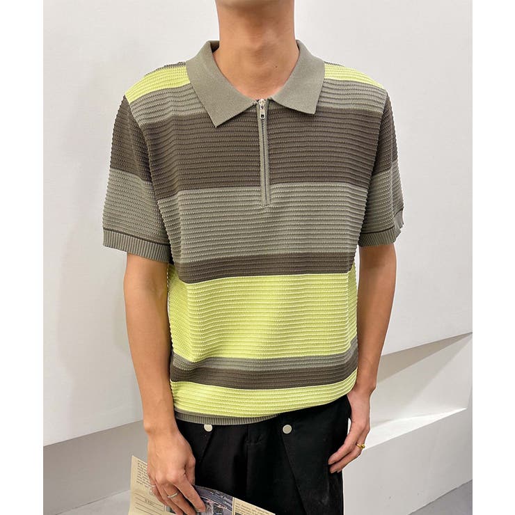 【aimoha neo】ColorChord Polo Shirt | aimoha men | 詳細画像13 