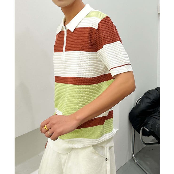 【aimoha neo】ColorChord Polo Shirt | aimoha men | 詳細画像4 