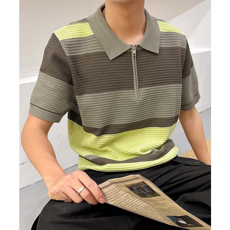 【aimoha neo】ColorChord Polo Shirt | aimoha men | 詳細画像7 