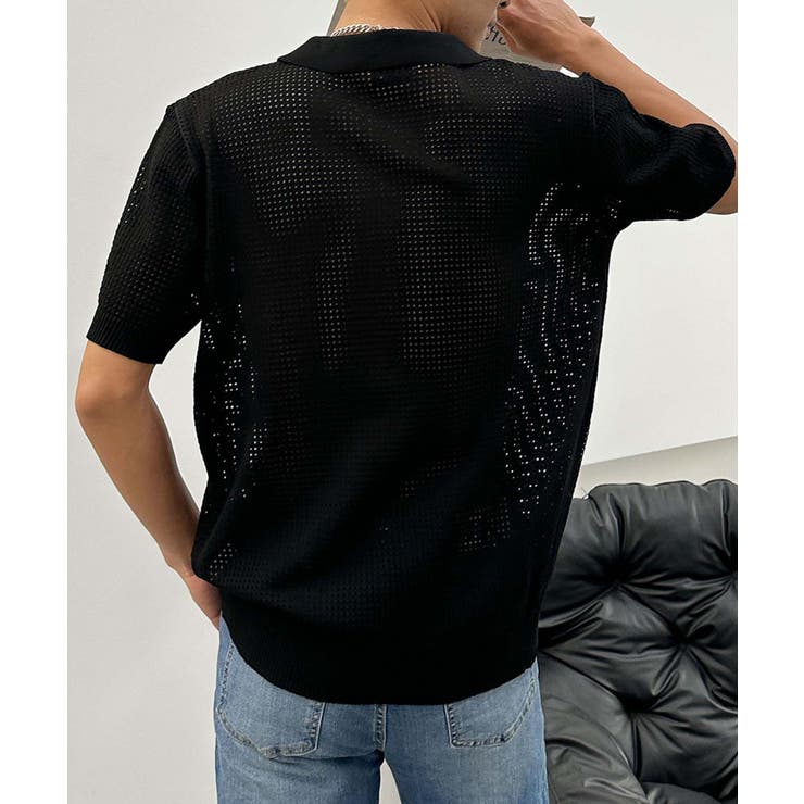 aimoha men シアーライトポロトップス | aimoha men | 詳細画像12 