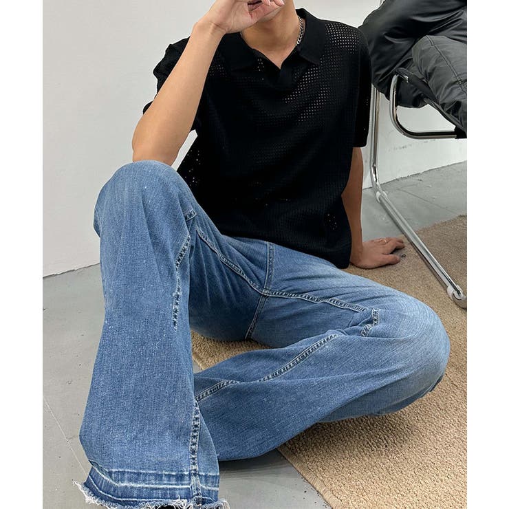 aimoha men シアーライトポロトップス | aimoha men | 詳細画像13 