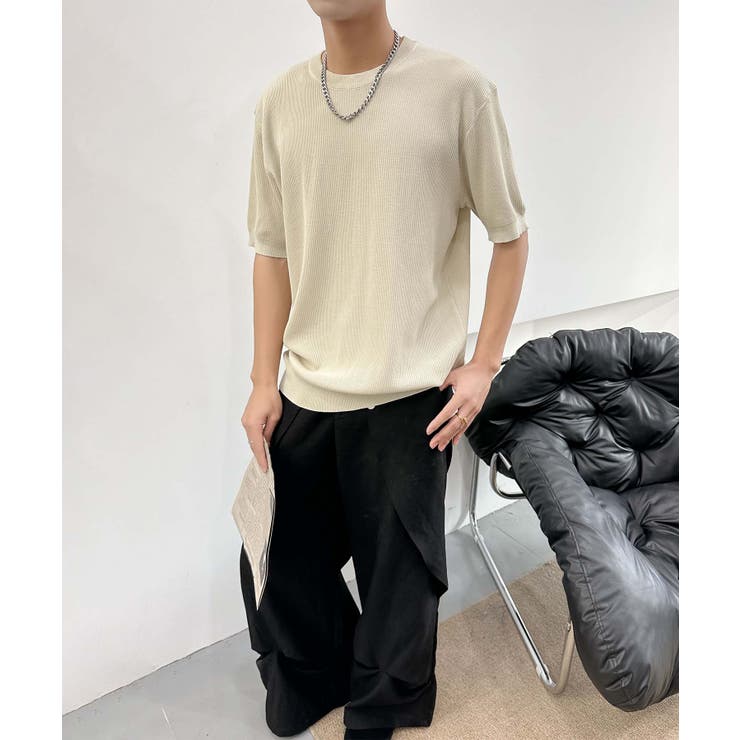 aimoha men カジュアルクルーネックニット | aimoha men | 詳細画像11 