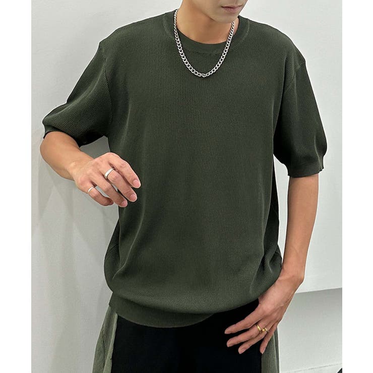 aimoha men カジュアルクルーネックニット | aimoha men | 詳細画像16 
