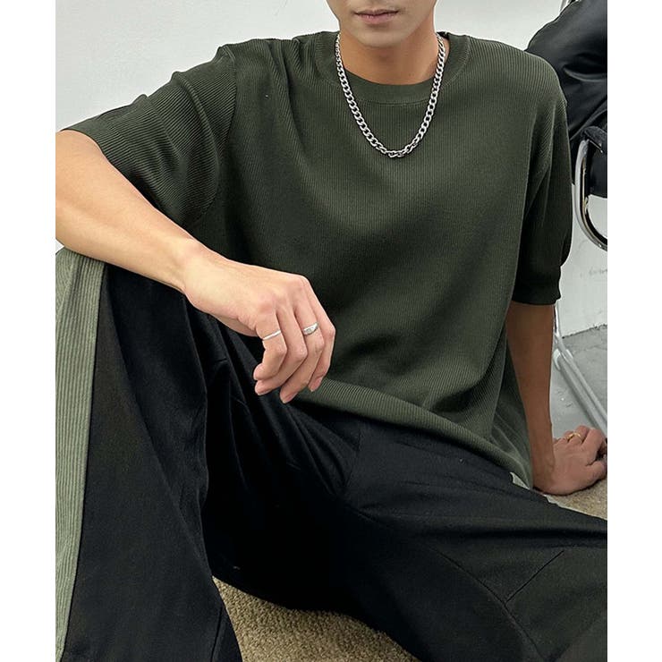 aimoha men カジュアルクルーネックニット | aimoha men | 詳細画像19 