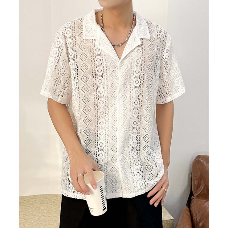 【aimoha neo】Ethereal Knit Shirt | aimoha men | 詳細画像10 