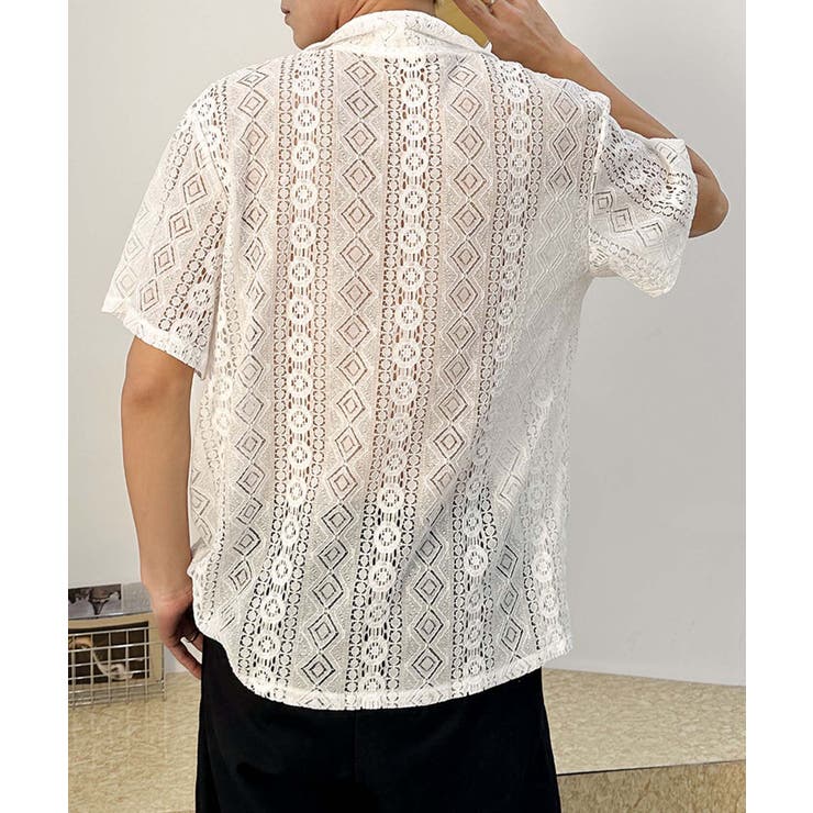 【aimoha neo】Ethereal Knit Shirt | aimoha men | 詳細画像12 