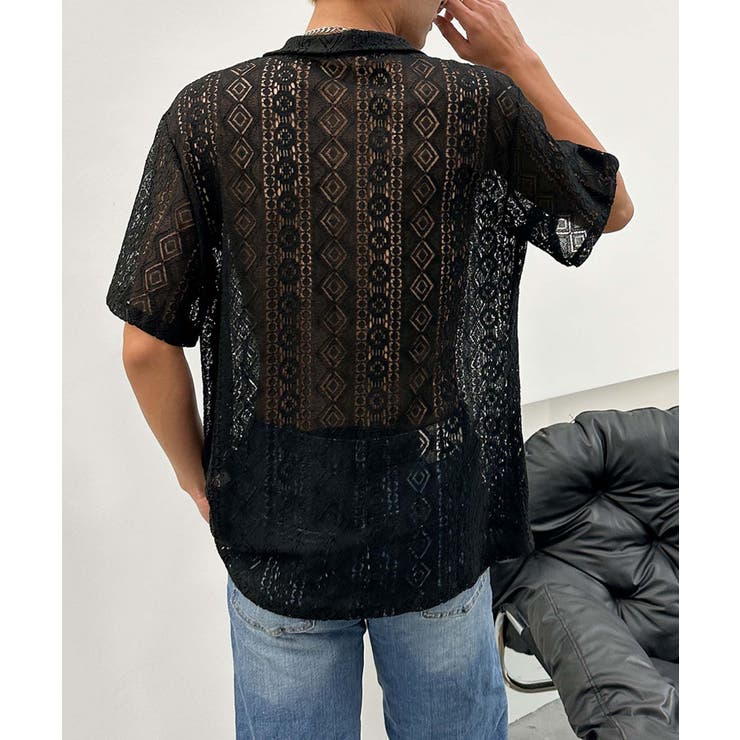 【aimoha neo】Ethereal Knit Shirt | aimoha men | 詳細画像7 