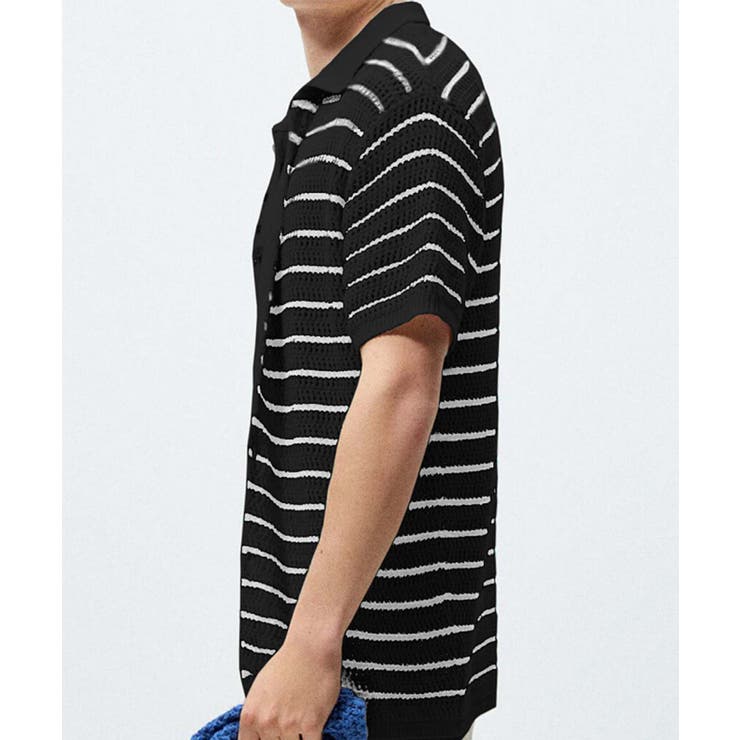 【aimoha neo】Retro Knit Polo Shirt | aimoha men | 詳細画像3 