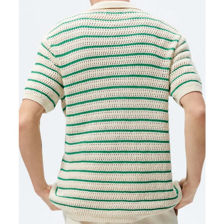 【aimoha neo】Retro Knit Polo Shirt | aimoha men | 詳細画像5 