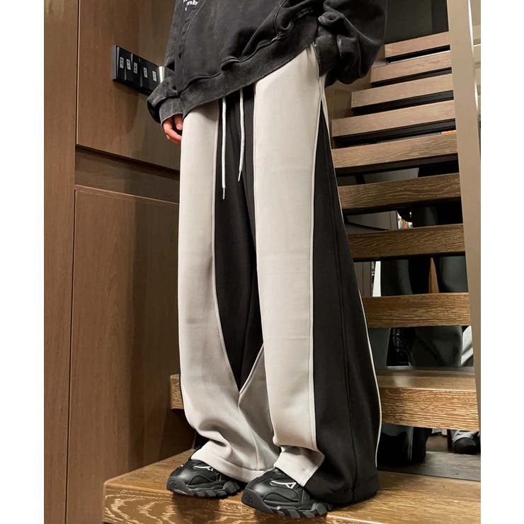 【aimoha neo】Contrast Flow Sweatpants | aimoha men | 詳細画像38 