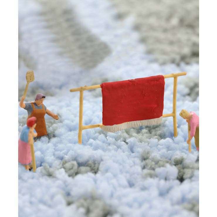 ボタニカルミニラグマット① 玄関マット ラグマット | aimoha  | 詳細画像17 