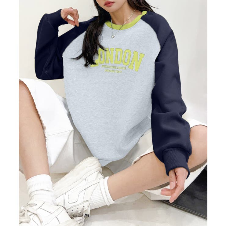 ロゴデザインスウェット | aimoha  | 詳細画像2 