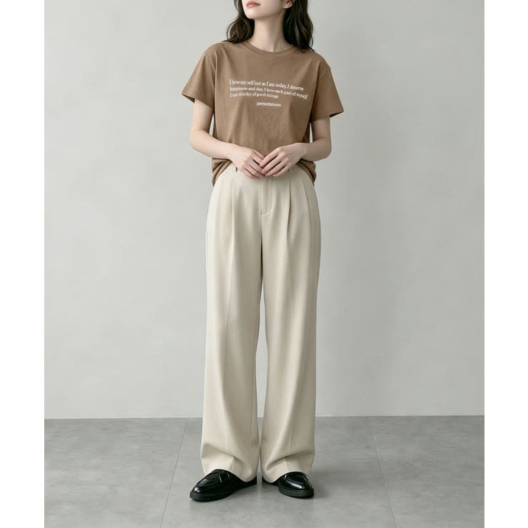 ミニメッセージロゴTシャツ | aimoha  | 詳細画像23 