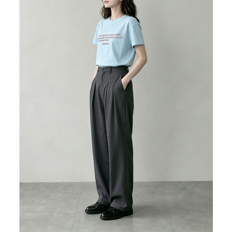 ミニメッセージロゴTシャツ | aimoha  | 詳細画像8 