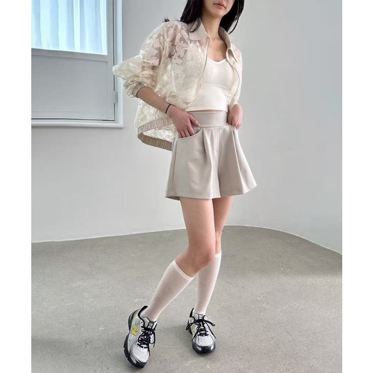 ボタニカルレースシアーブルゾン | aimoha  | 詳細画像3 