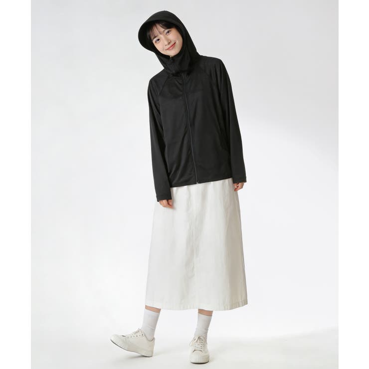 UVカット フェイスカバー付き フード付きラッシュガード | aimoha  | 詳細画像8 